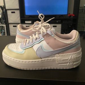 Nike Air Force 1 Shadow White Glacier Blue Ghost